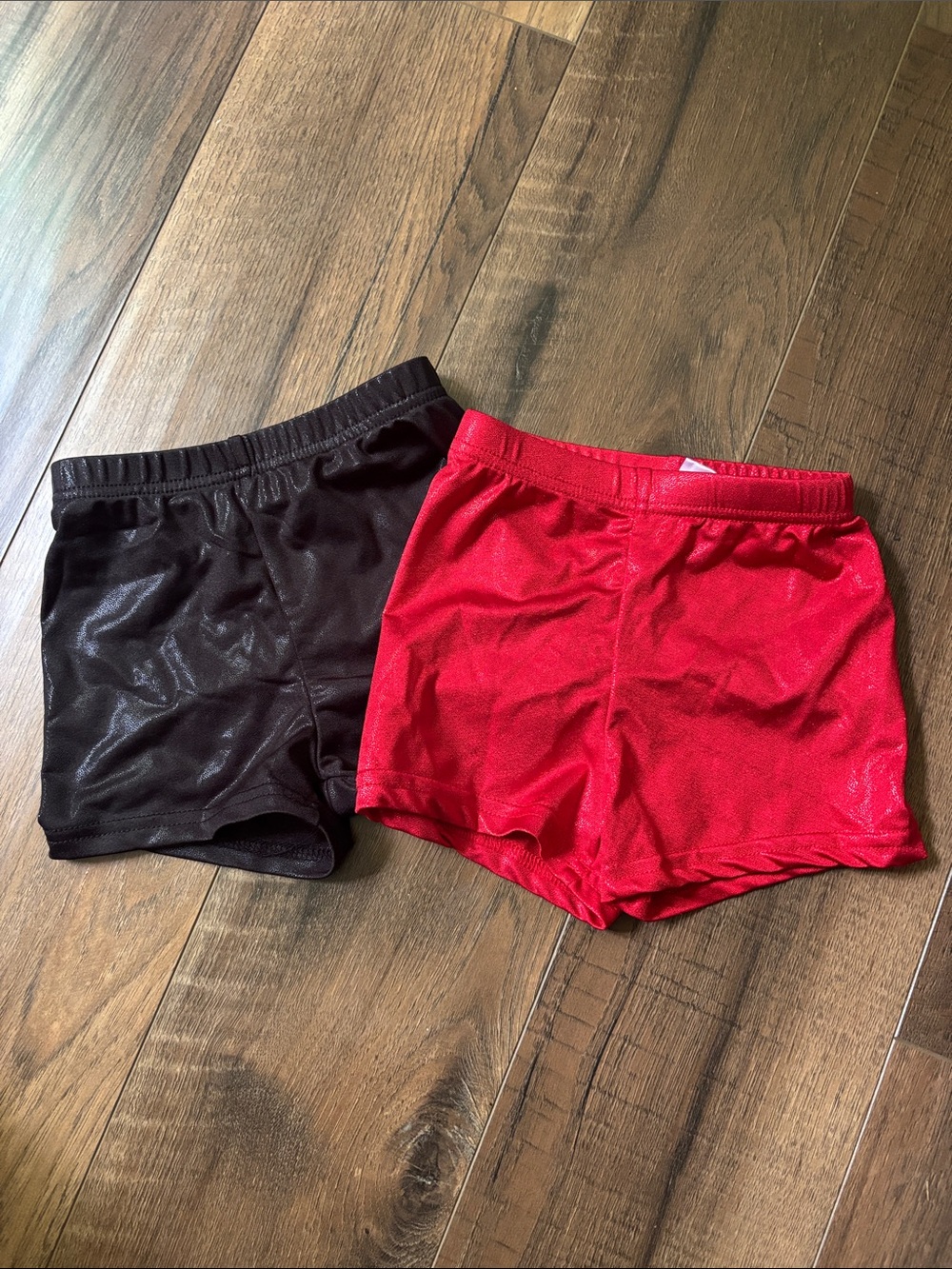2 Sparkly Gymnastics Shorts Bundle